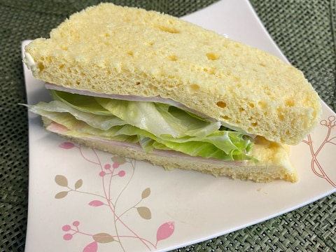おからで❣️低糖質&グルテンフリーなサンドイッチ